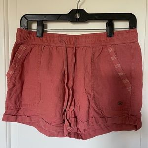 Roxy shorts - pink - size small